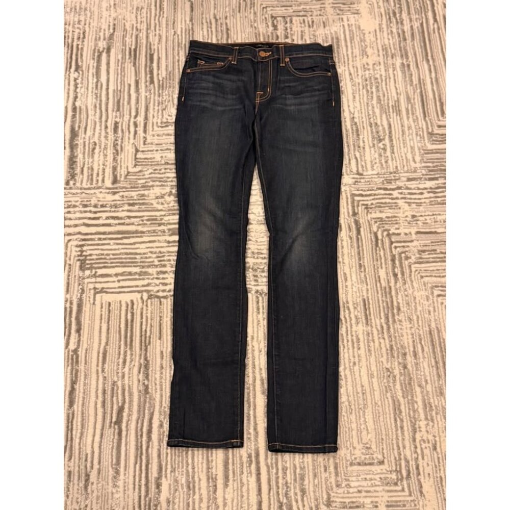 NEW J BRAND women's 28" waist Dark Vintage Mid-Rise Stove Pipe Skinny Jeans